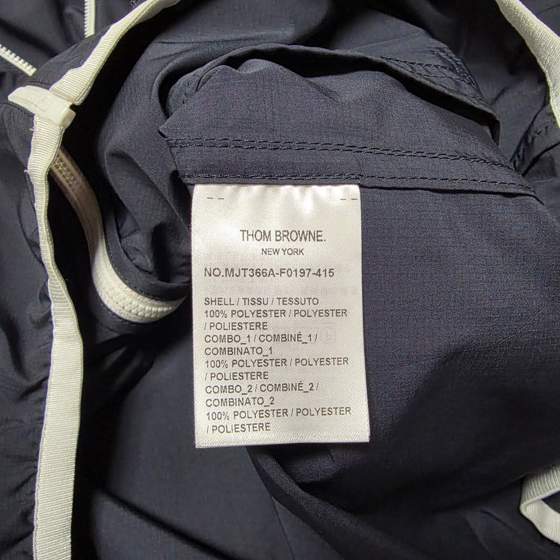 {클로젯}[상의3,하의2][풀구성+감정서+구매내역]톰브라운 립스탑 셋업 상품이미지4