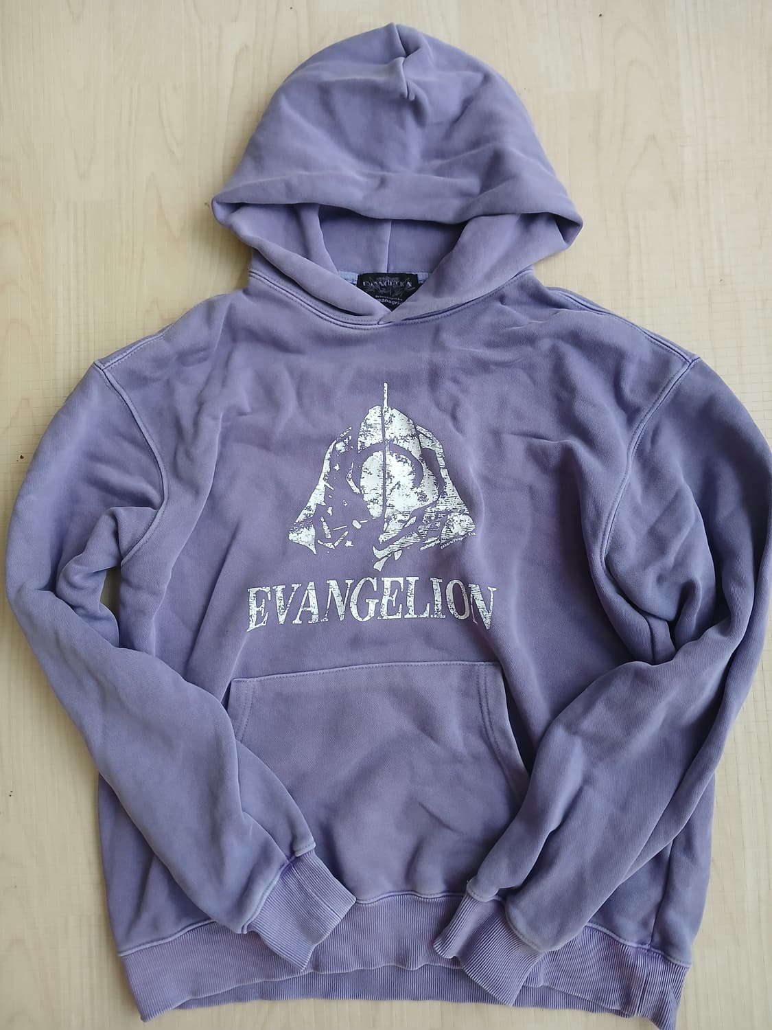 에반게리온x마하그리드 후드티 퍼플 S 상품이미지1