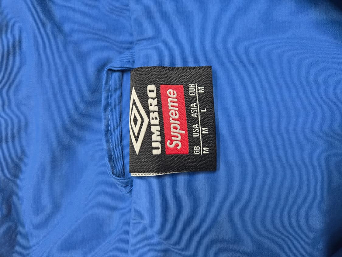 23SS 슈프림 엄브로 트랙 자켓 블루 M 상품이미지3