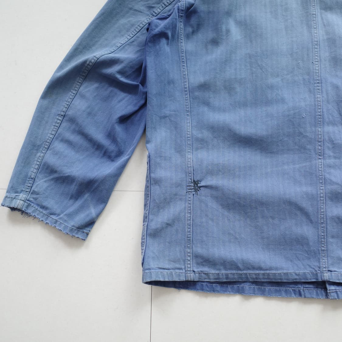프렌치 빈티지 HBT 워크 초어 자켓 페이딩 (100) 상품이미지9