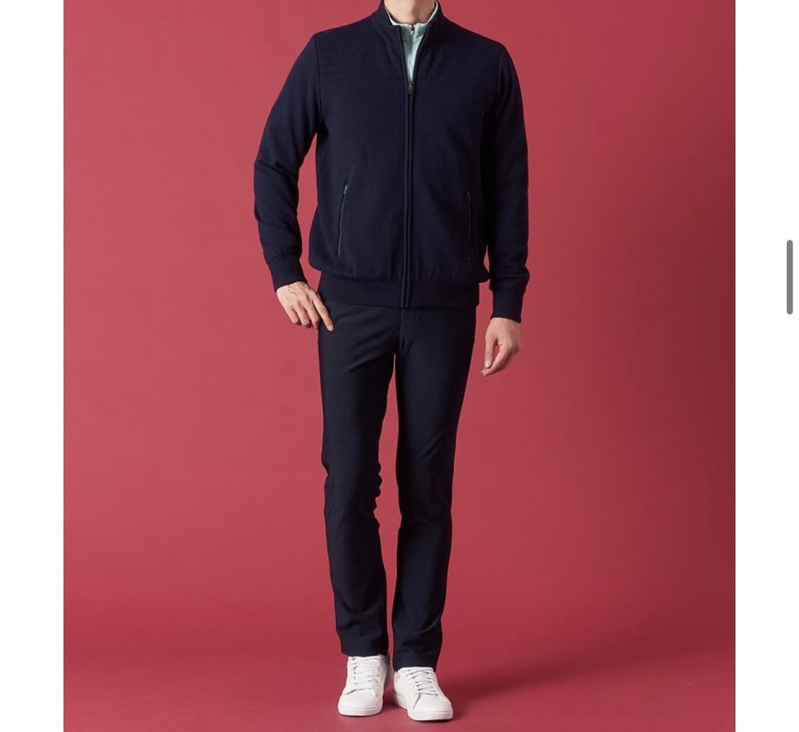 [100] 빈폴골프 방풍 니트집업 상품이미지3