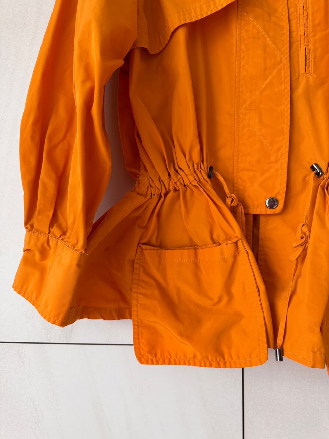 새상품 컨디션 Jil sander 오렌지 자켓 32사이즈made in I 상품이미지7