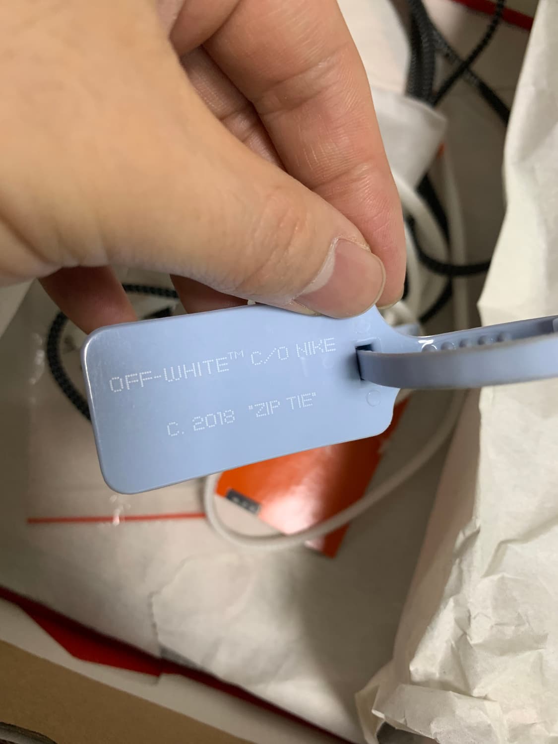 [275]나이키 오프화이트 에어포스 로우 블랙 상품이미지7