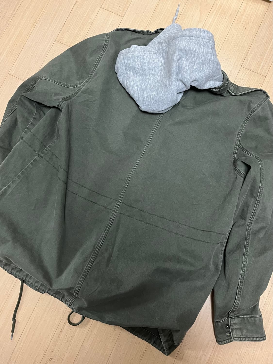 H&M 밀리터리 필드자켓 상품이미지4