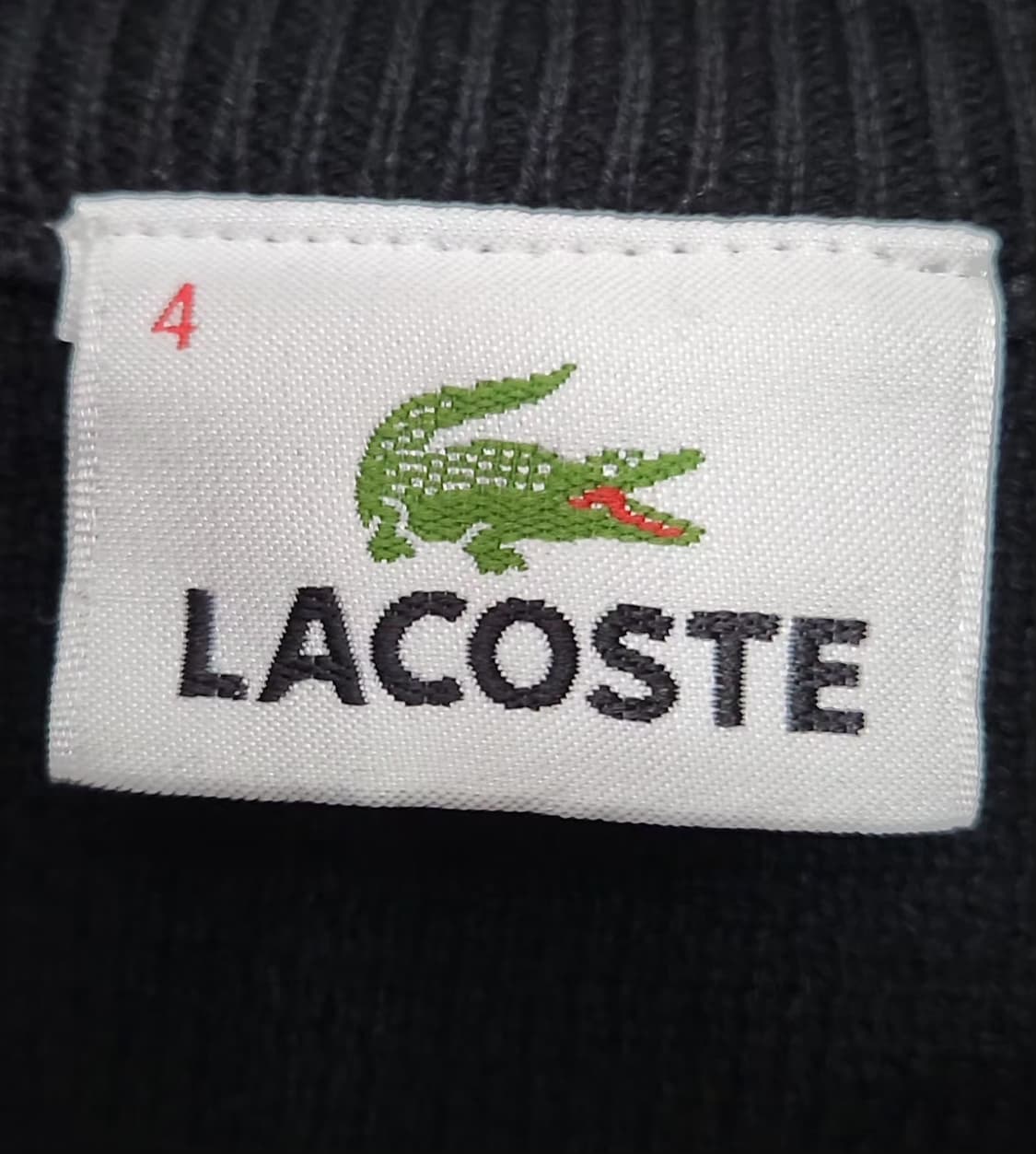 라코스테 니트집업 가디건 100 L 상품이미지3