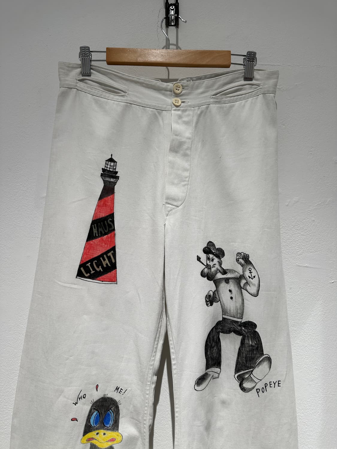 1940’s WWII U.S. Navy White Trousers 상품이미지3