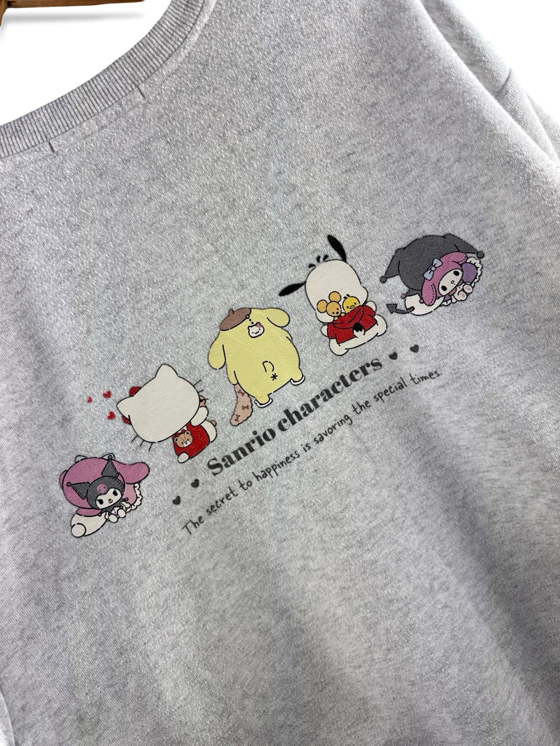 산리오캐릭터즈 그레이 스웻셔츠3007 상품이미지5