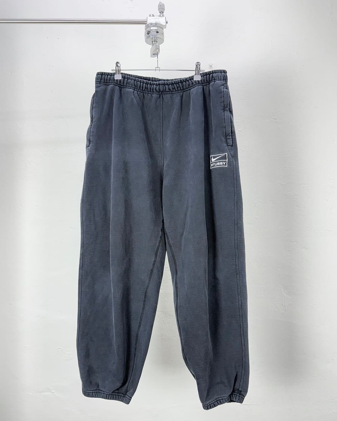 나이키 스투시 nrg 워시드 블랙 플리스 팬츠 상품이미지1