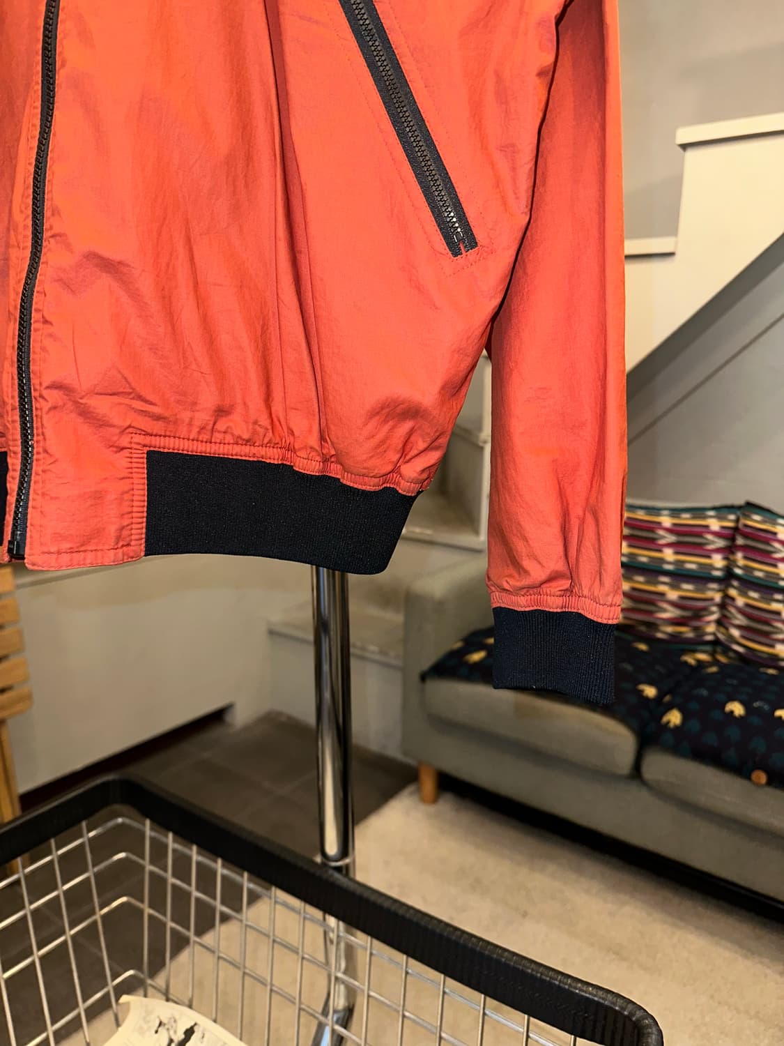 90‘s Michiko Koshino nylon patch jacket 상품이미지7