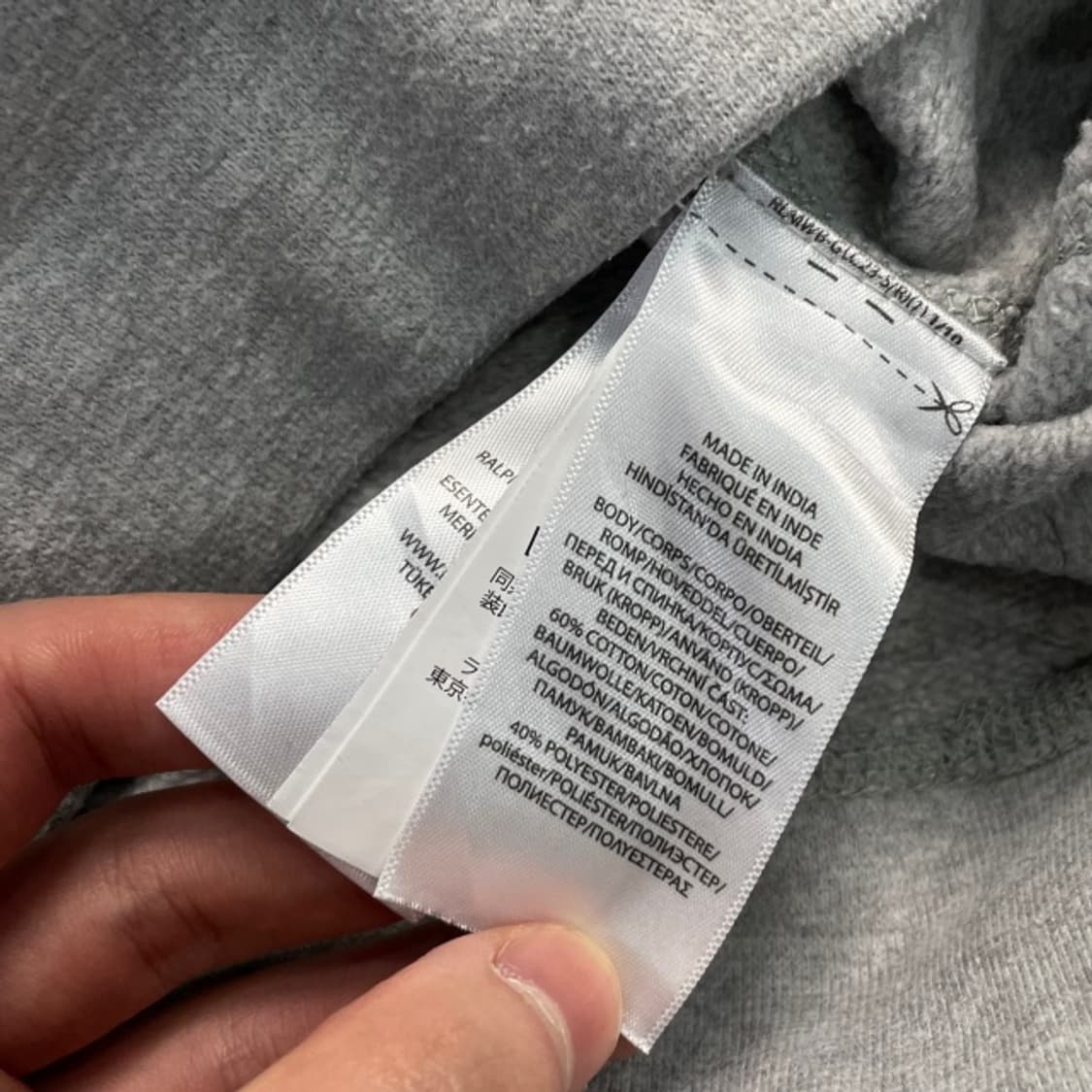 90-95 폴로 스펠아웃 후드티  상품이미지5