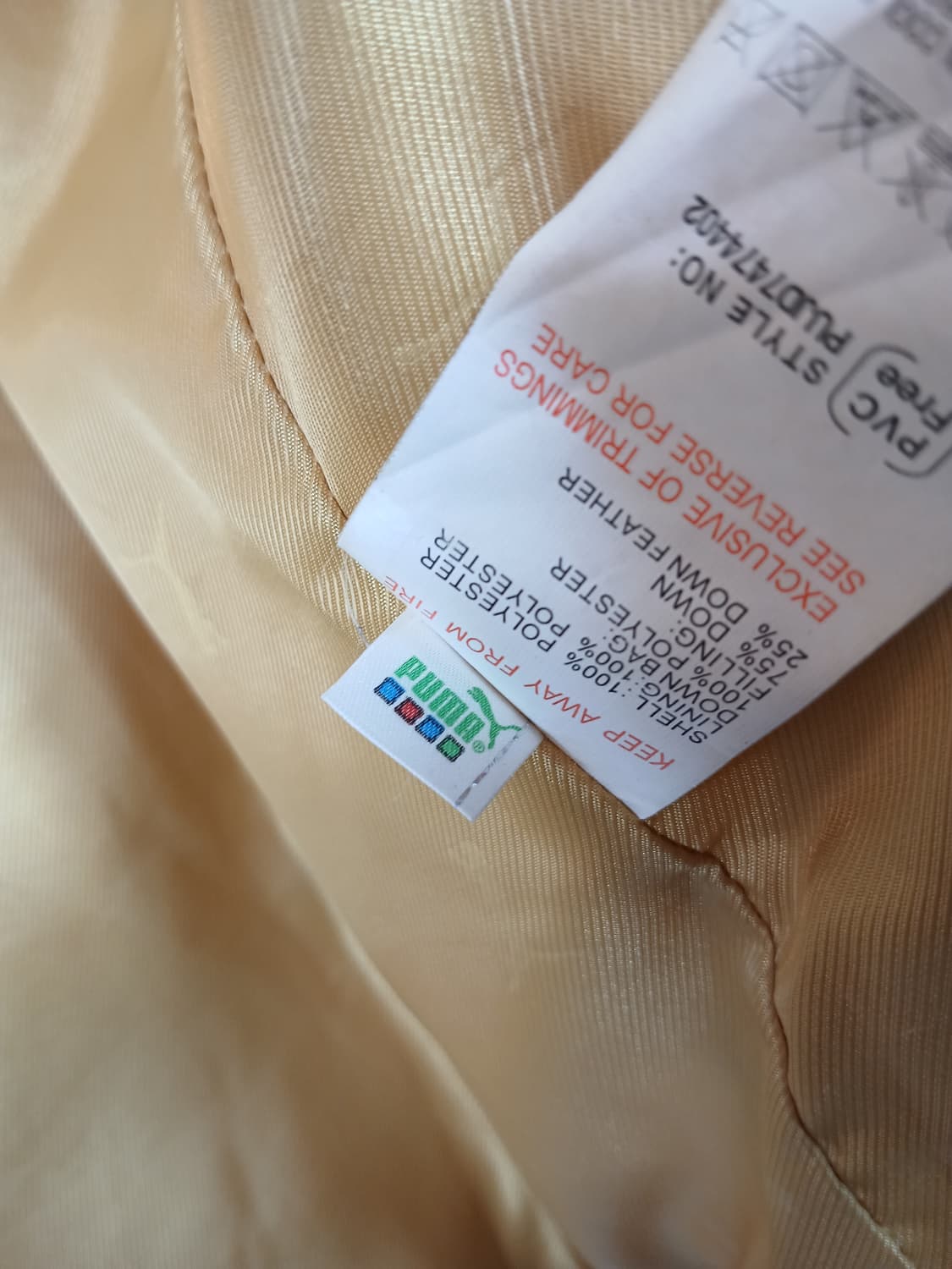  푸마 리미티드에디션 여성 패딩 네이비금장 95 M 상품이미지10