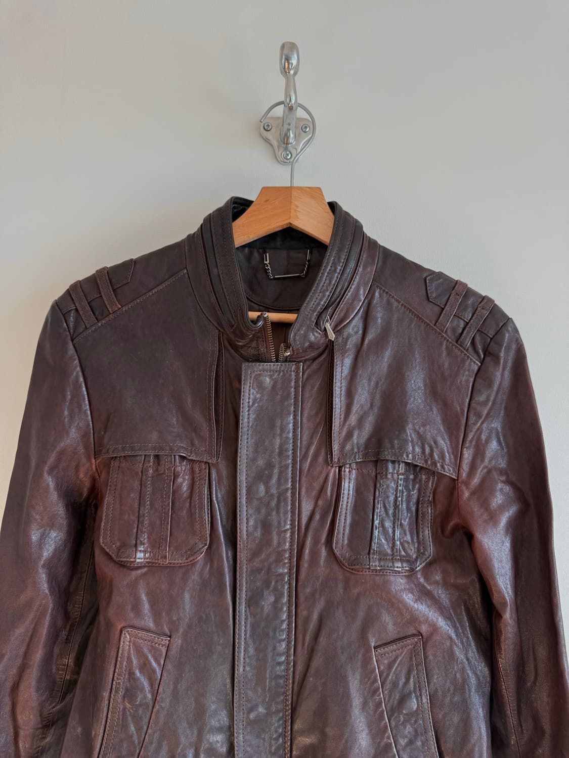 SIEG 레더 자켓 상품이미지2