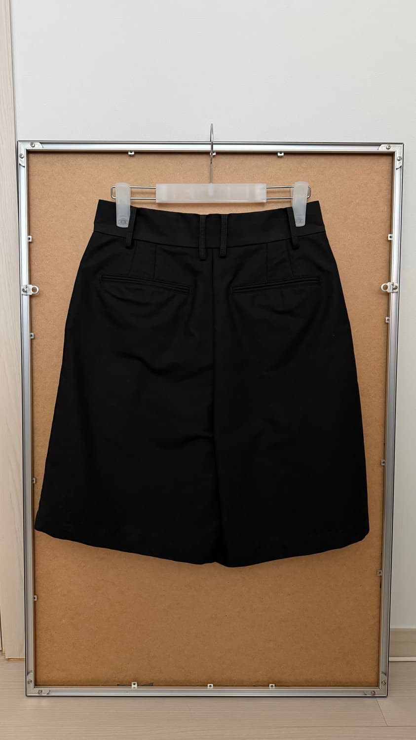 낫띵리튼 실키 코튼 버뮤다 팬츠 / 블랙 / M 상품이미지9