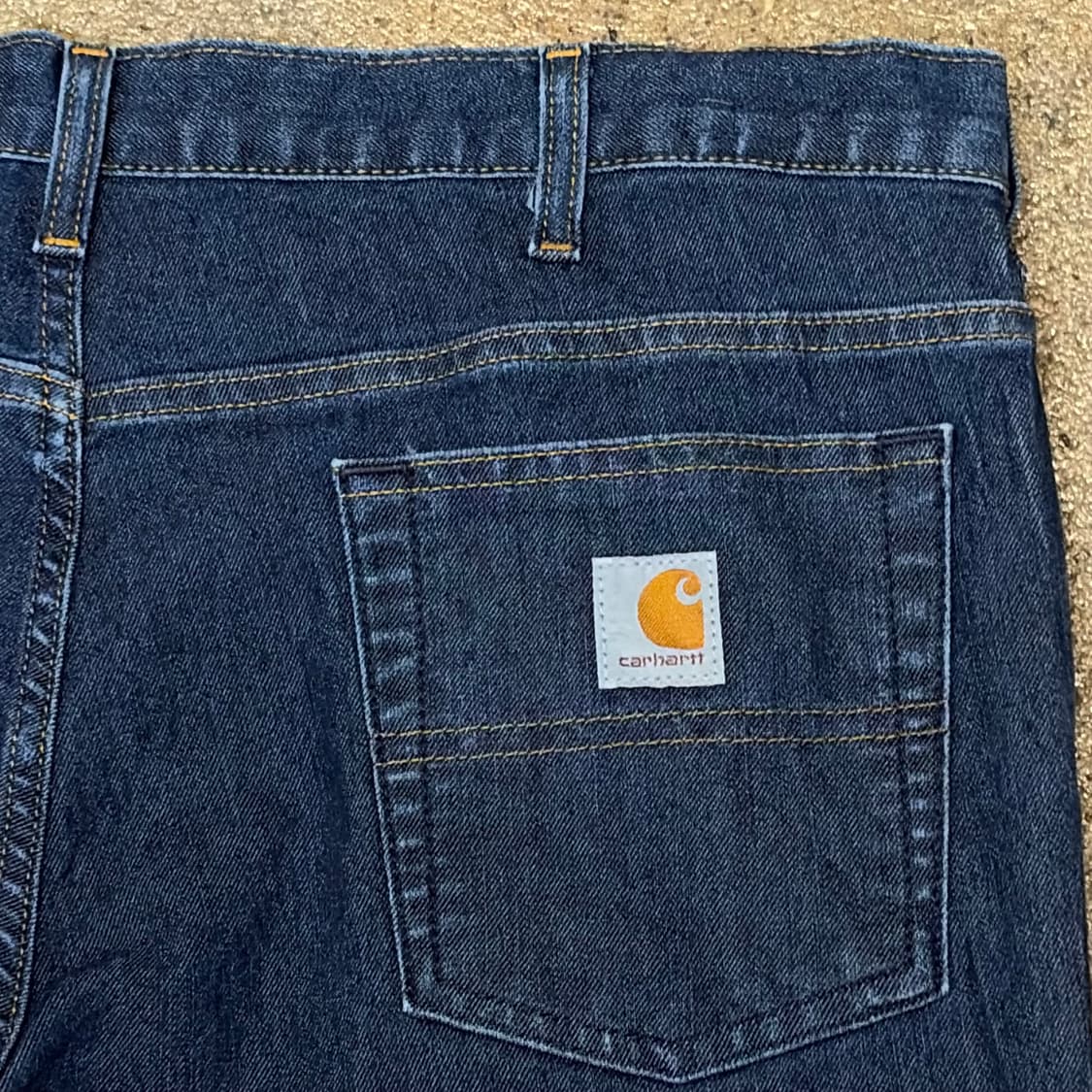 00s 미국 빈티지 칼하트 워크 스판 청바지 데님팬츠 상품이미지9