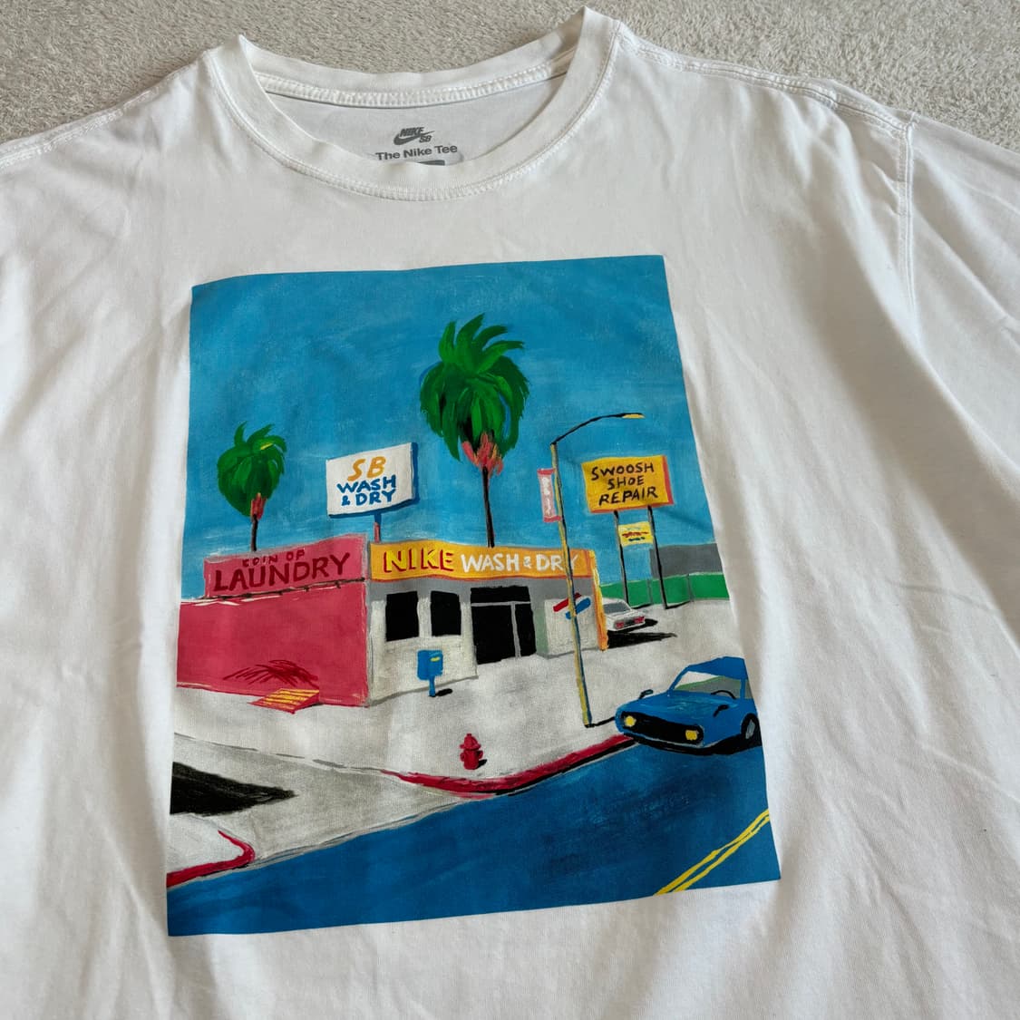나이키 SB 런드리 티셔츠 화이트 상품이미지2
