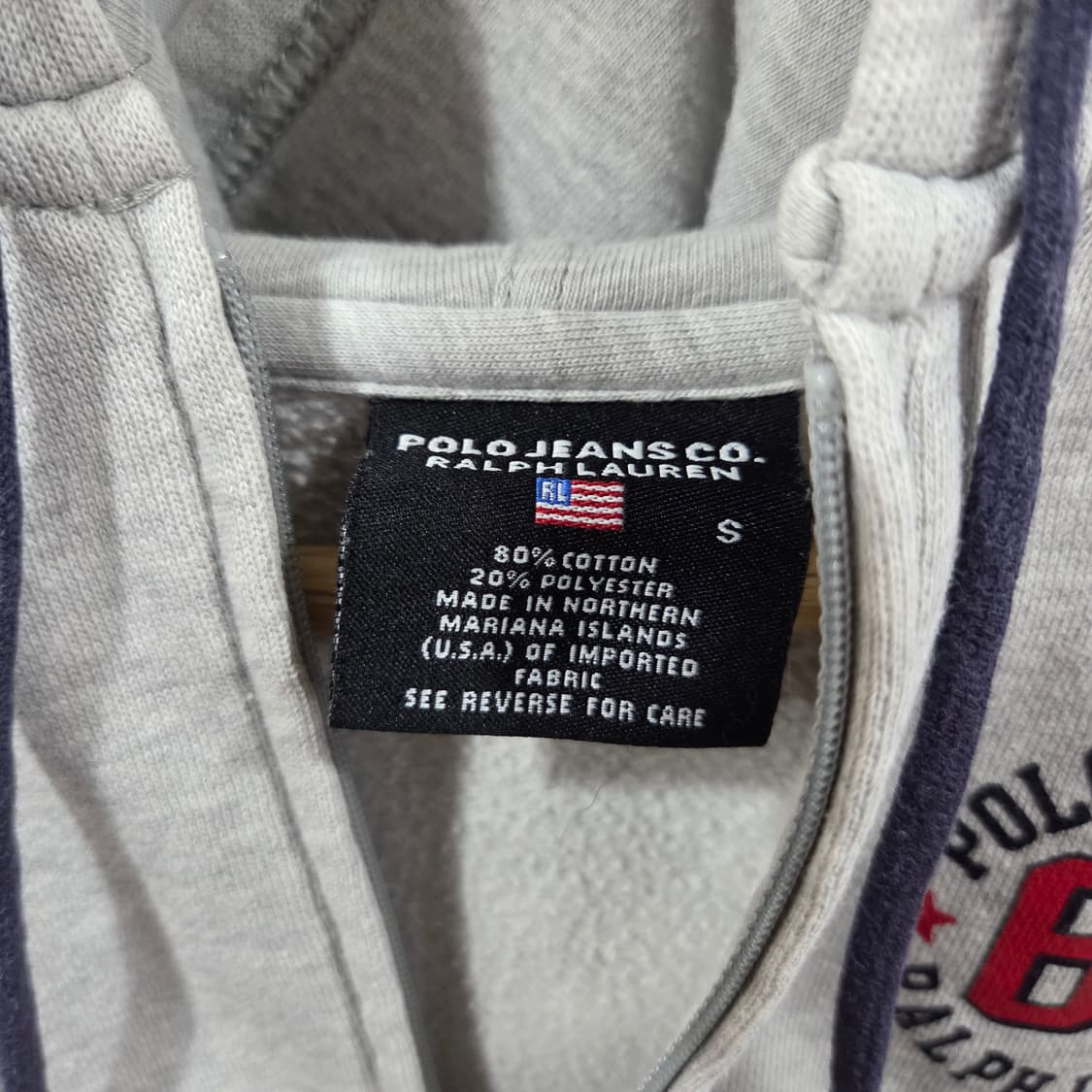 폴로진스 후드집업 S 상품이미지3