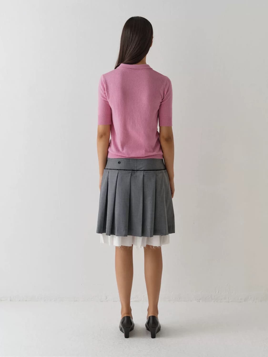 (m) 기마구아스 핑크 울 가디건 상품이미지3