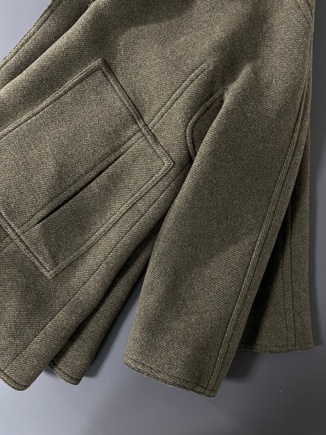 [M] 랑방 컬렉션 헤링본 오버핏 코트 상품이미지5