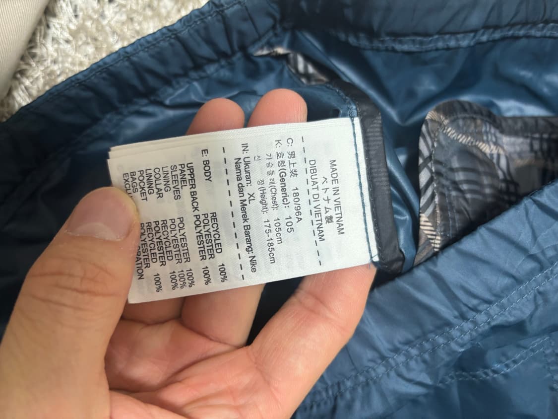 나이키 반집업 반팔 바람막이 사이즈 95 상품이미지5