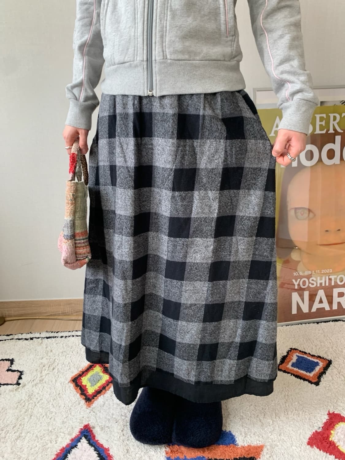 sm2 maxi skirt 상품이미지3