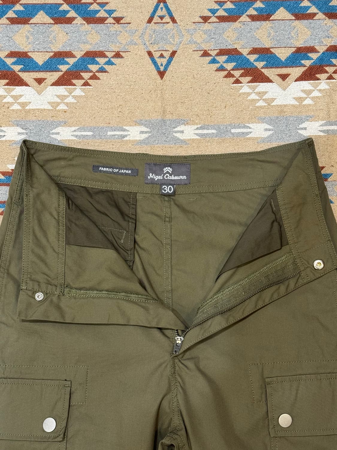[30] 나이젤 카본 더치 카고 팬츠 올리브  상품이미지2