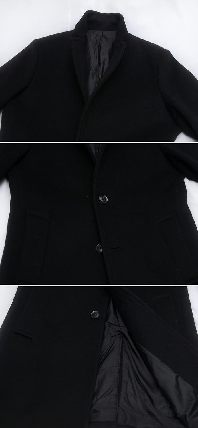 칼리코 리본 마스터 클래식 싱글 체스터 코트 자켓 (95-100) 상품이미지4