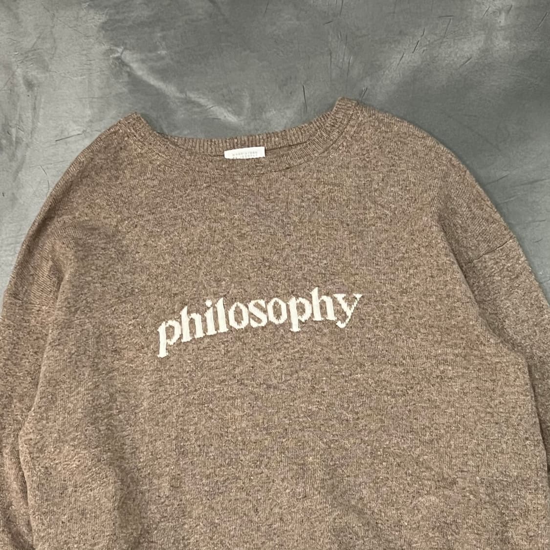  맥킨토시 필로소피 로고 니트 y15835 상품이미지3