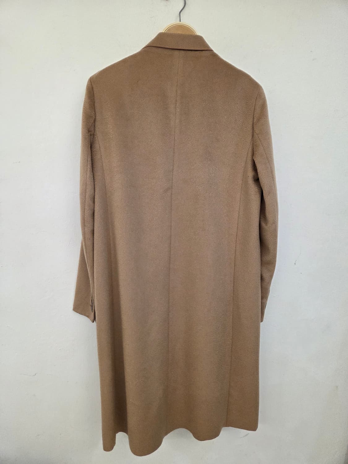 타임 포스트모던 카멜 더블 코트 상품이미지6