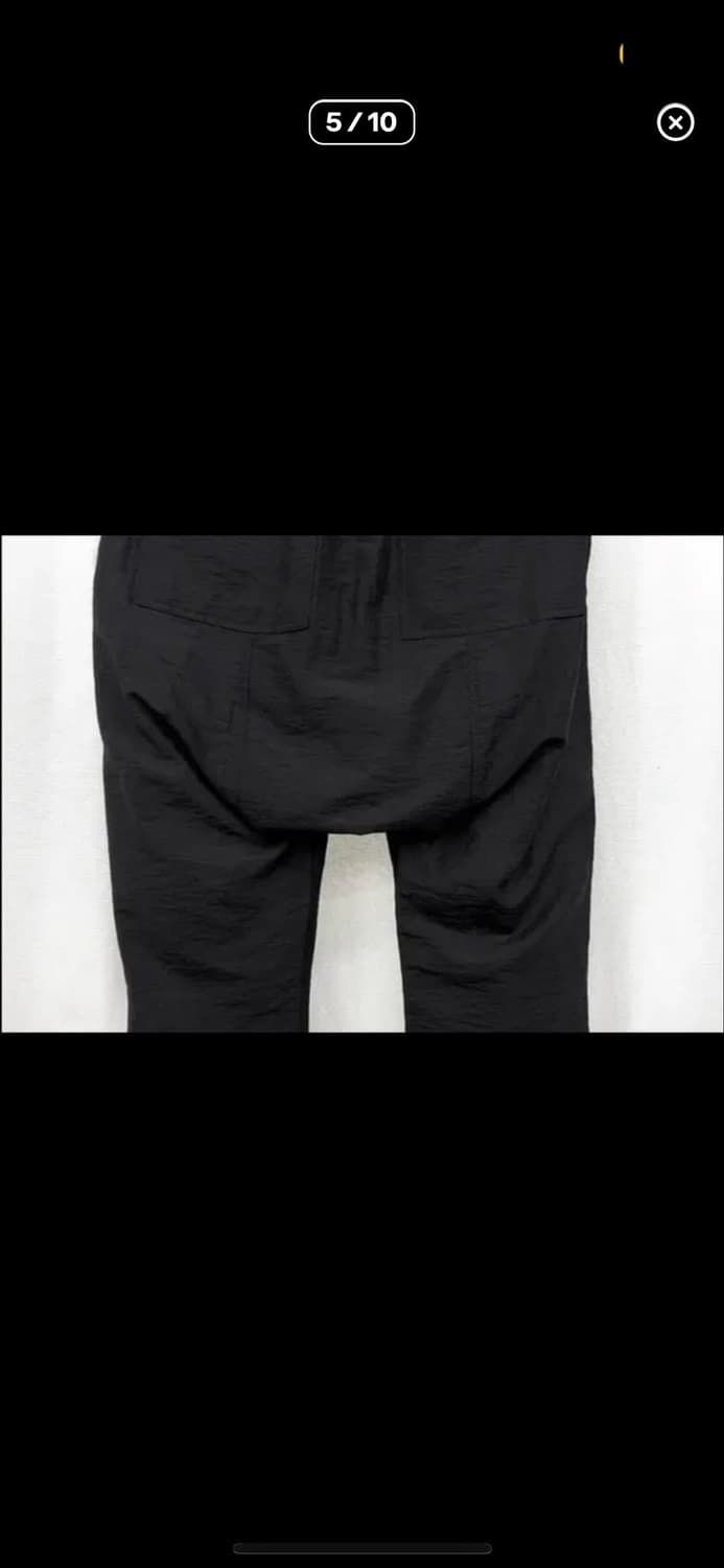 릭오웬스 23ss 드로우 스트링 린넨 팬츠 상품이미지5