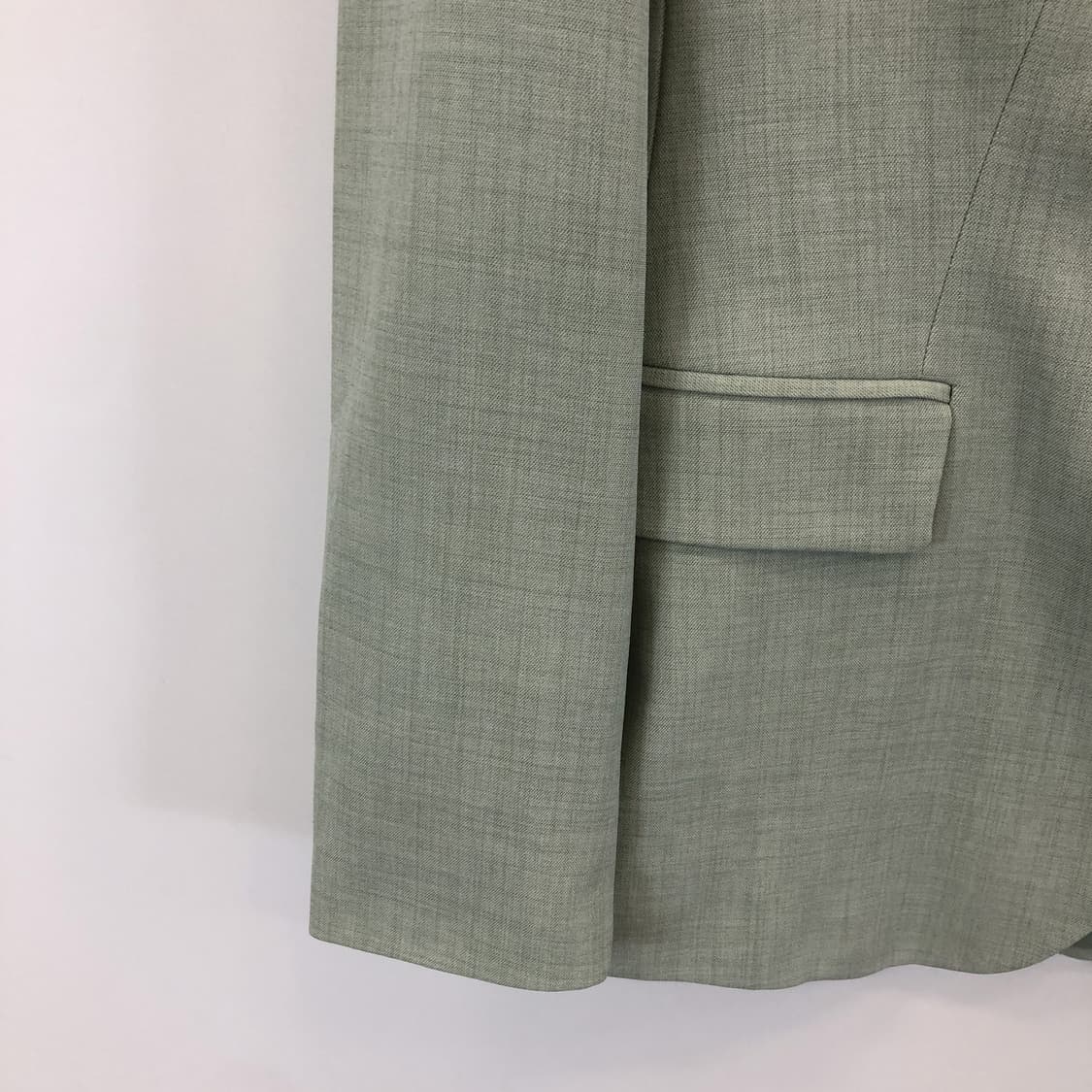 자라 (새상품) 라이트그린 혼방자켓 55 상품이미지2