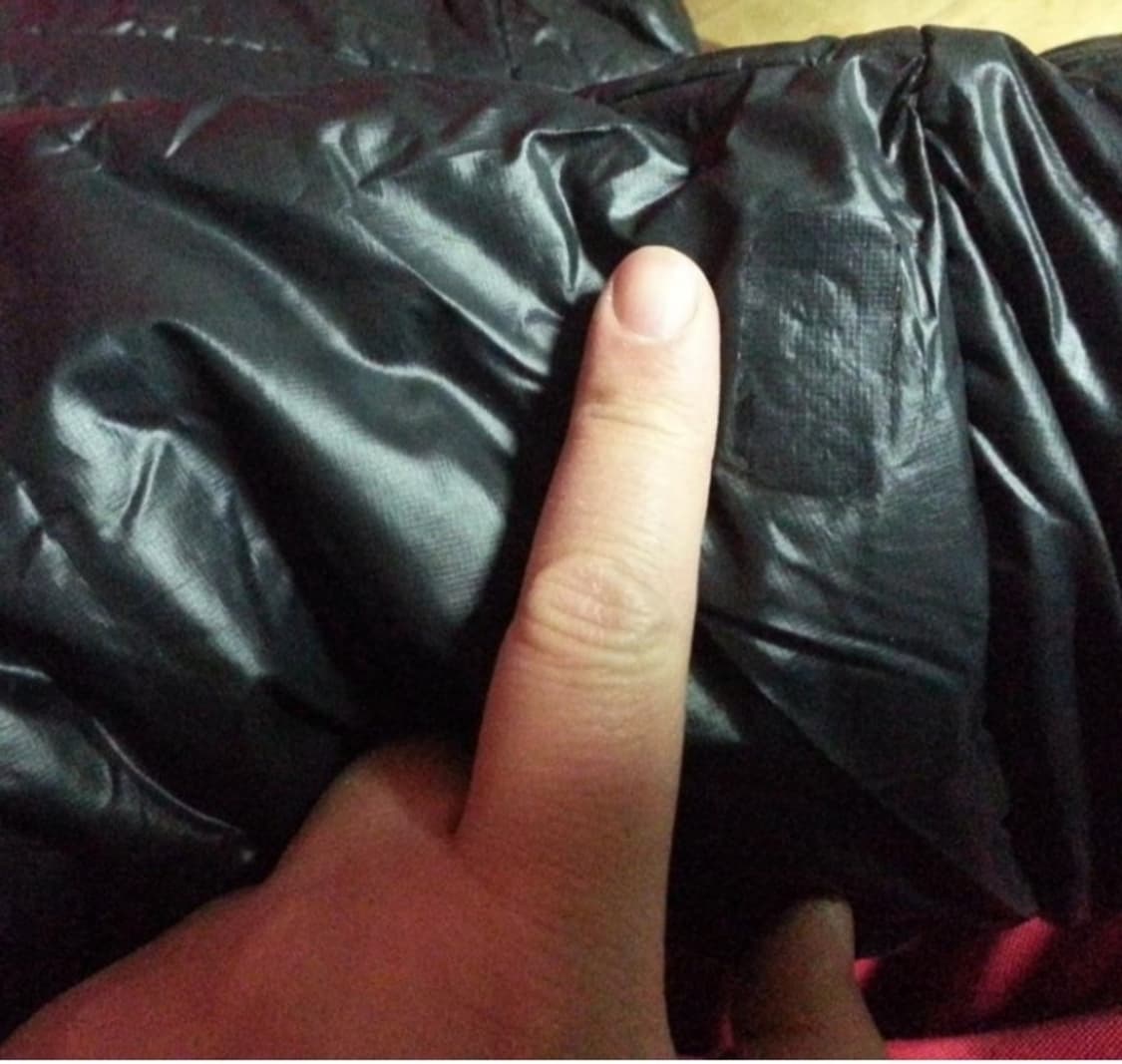 리복 올드스쿨 구스다운 거위털 패딩 점퍼 블랙 100 상품이미지6