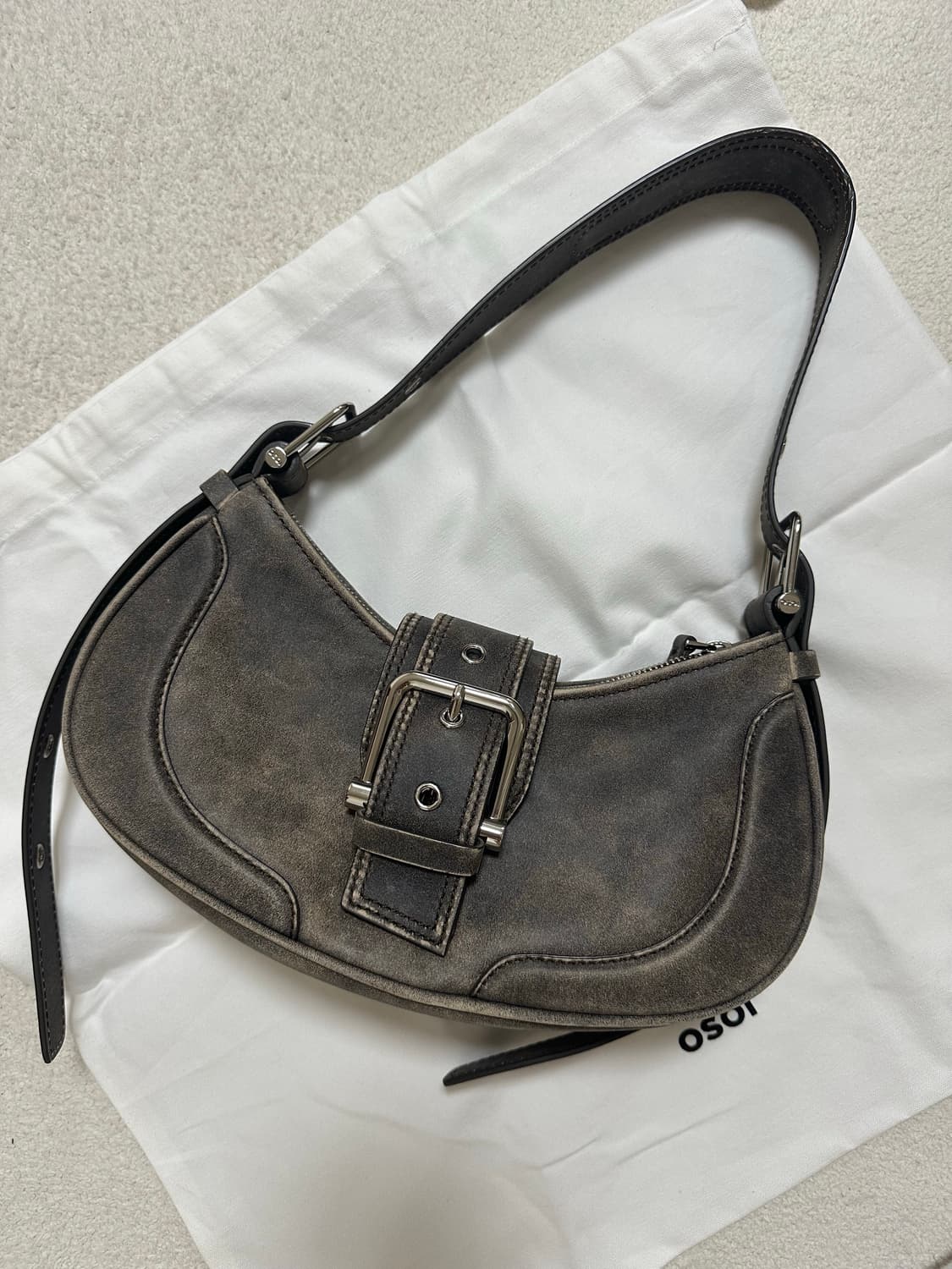 오소이 호보백 HOBO BROCLE _ VINTAGE BROWN 상품이미지5