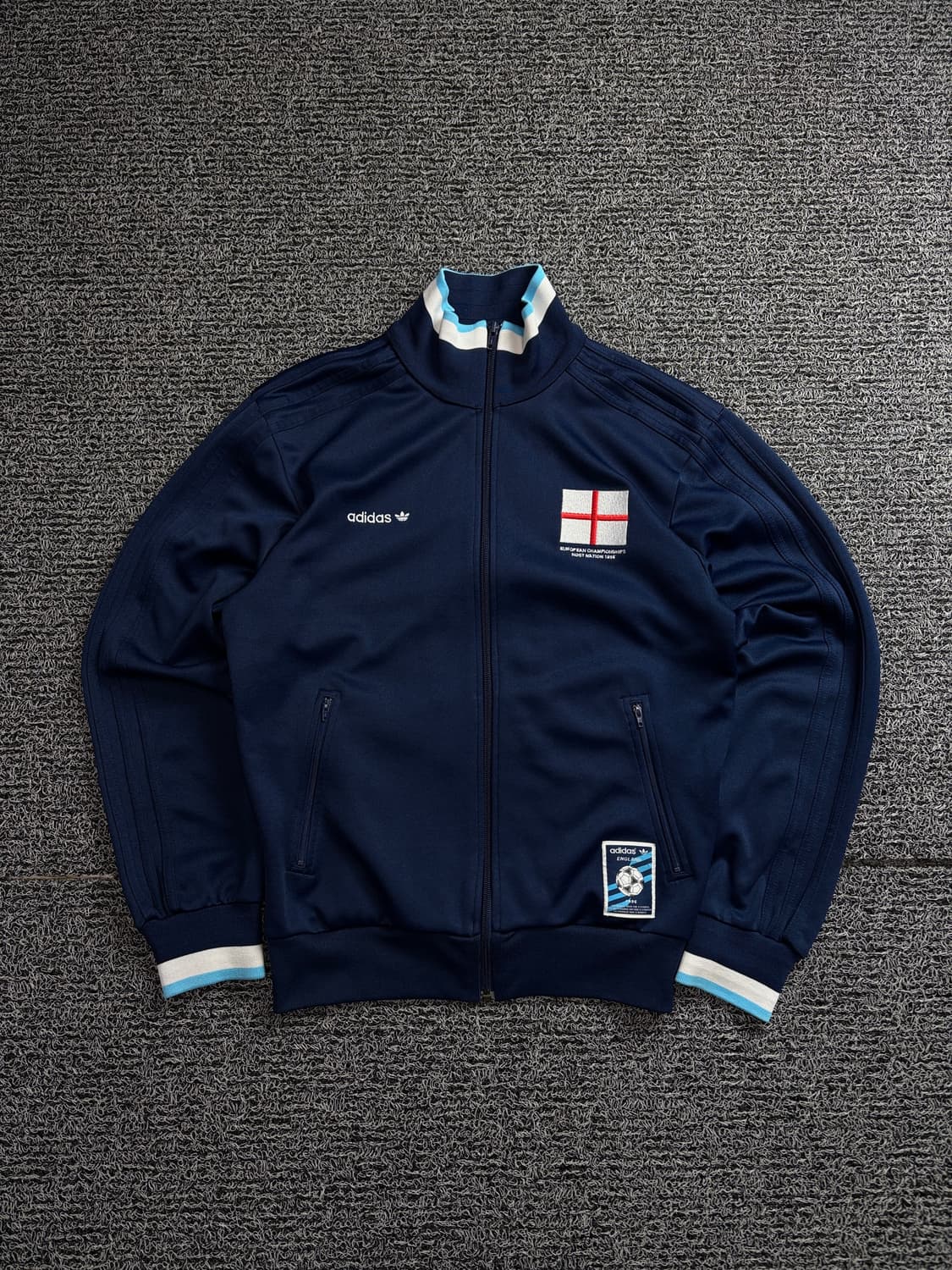 00s 아디다스 잉글랜드 국대 빅로고 레트로 트랙탑 져지 1529 상품이미지2