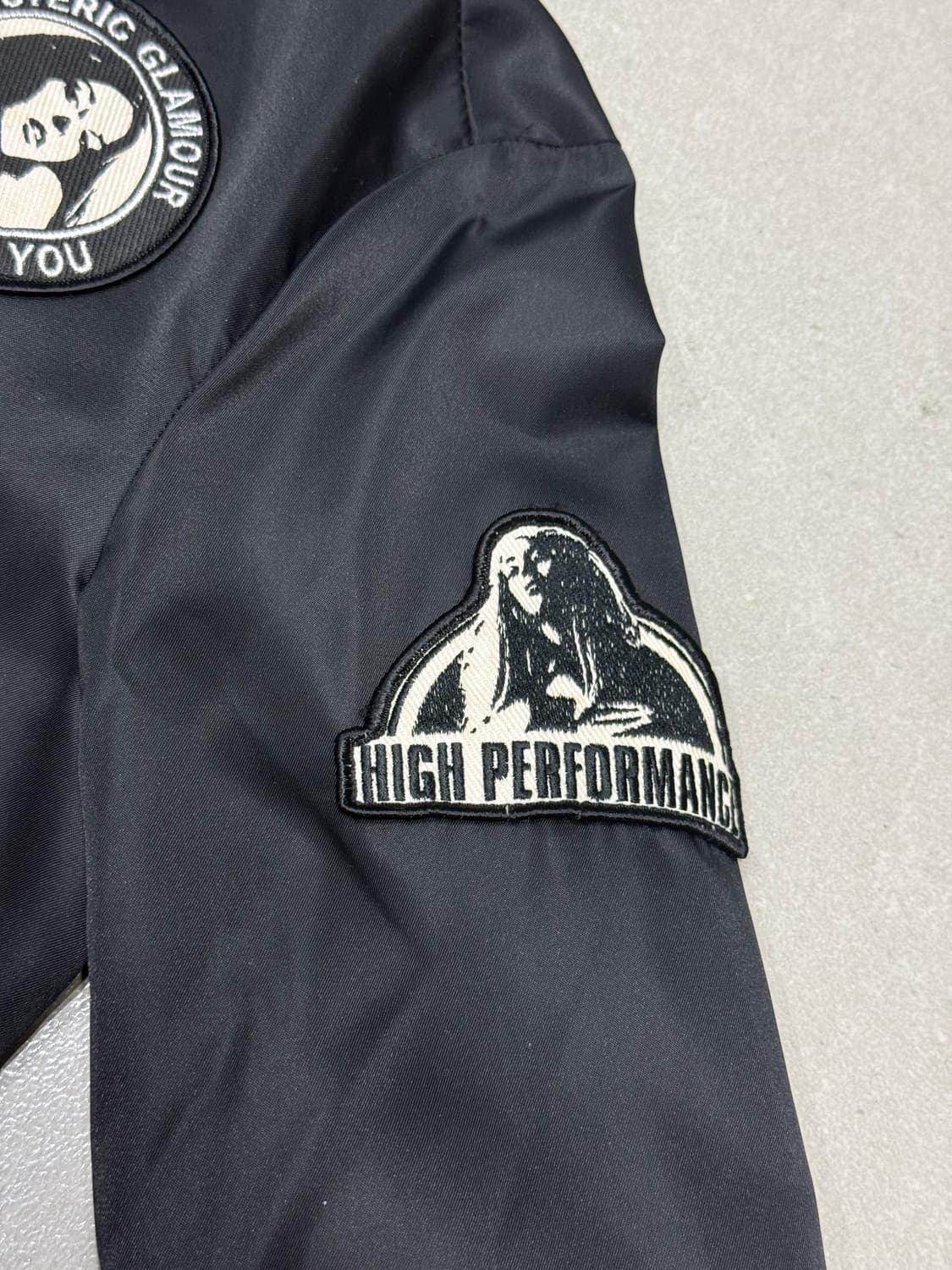 히스테릭 글래머 아카이브 히스걸 자수 패치 후드 집업 자켓 상품이미지3