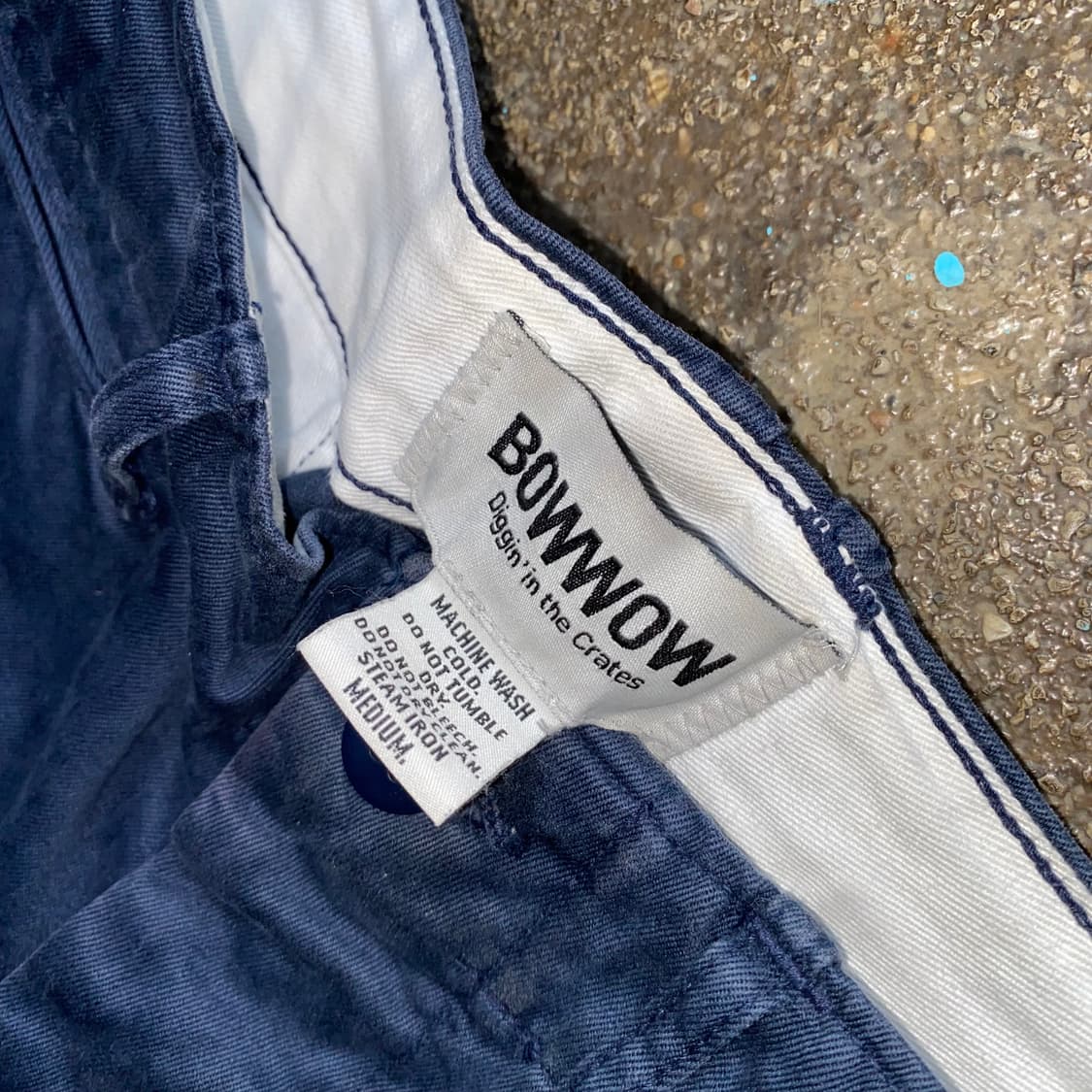 (S) BOW WOW WORK TROUSERS DUSTY 치노 팬츠 상품이미지5