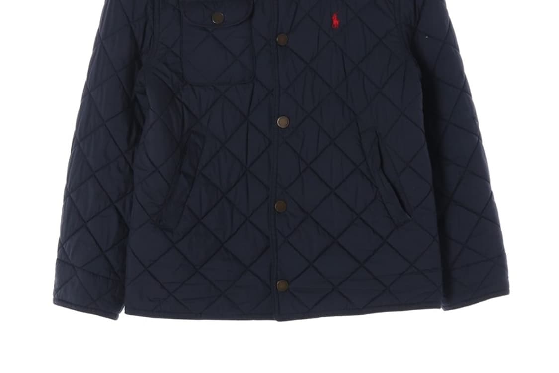 폴로 랄프로렌 클래식 네이비 퀼팅 자켓 M(10-12) 상품이미지5
