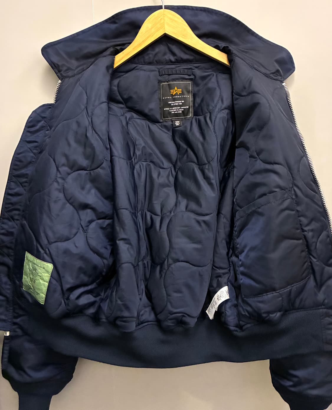 (M/105)알파인더스트리 cwu45 플라이트 항공점퍼 ma1 상품이미지9