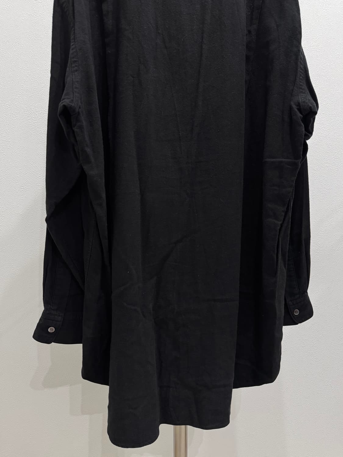 요지야마모토 00s 레이온코튼 롱셔츠 상품이미지4