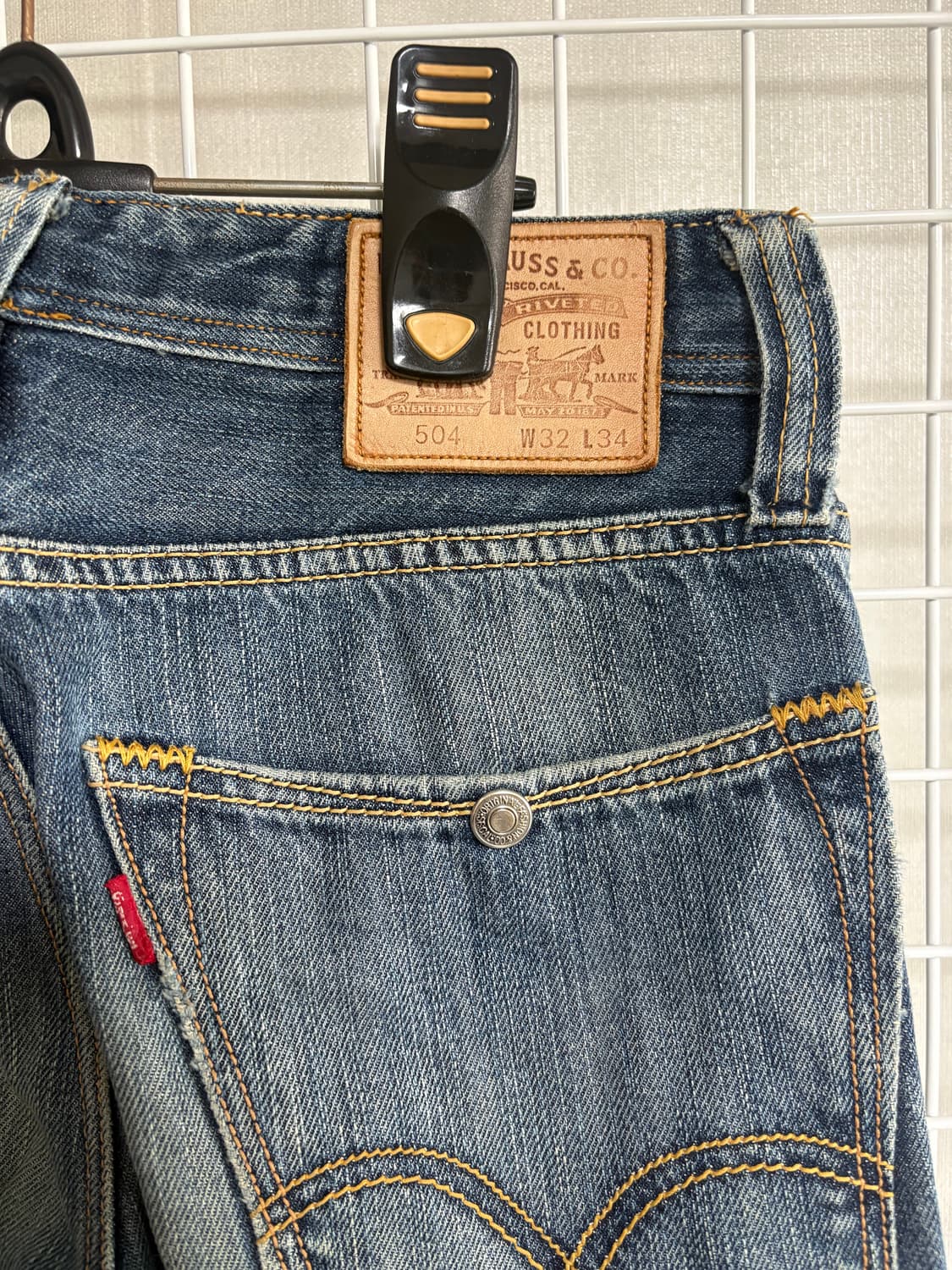 리바이스 504 32x34 슬림핏 상품이미지1