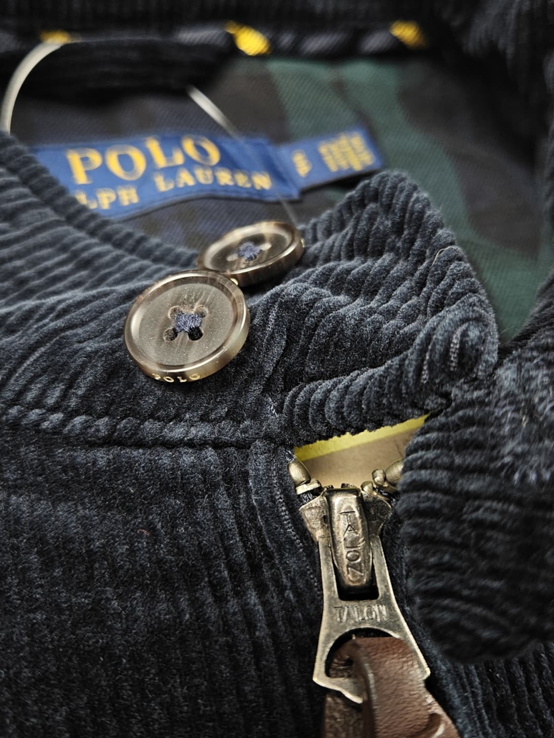 폴로랄프로렌 코듀로이 블루종 바라쿠타 자켓 ( S ) / 10201 상품이미지7