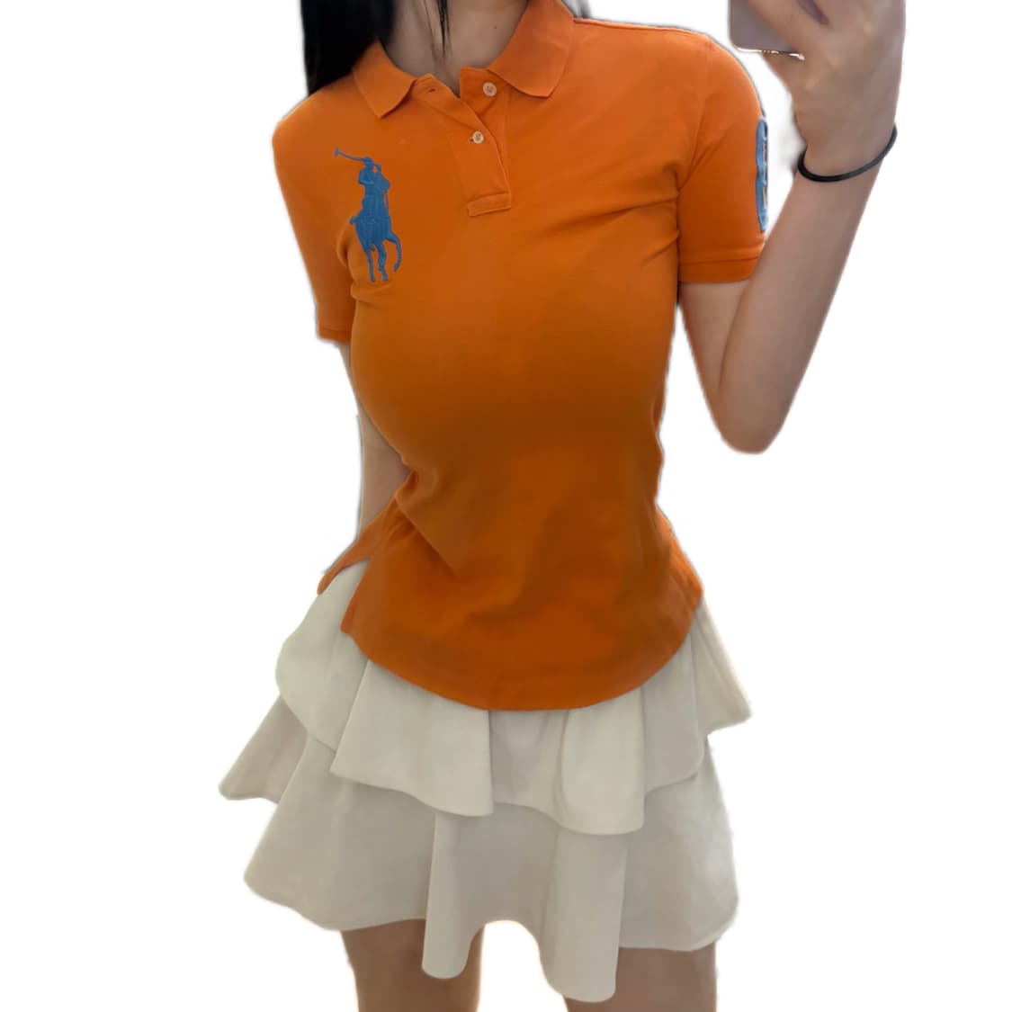 폴로 랄프로렌 빅포니 치프키프 오렌지 카라티 PK 정품 상품이미지1