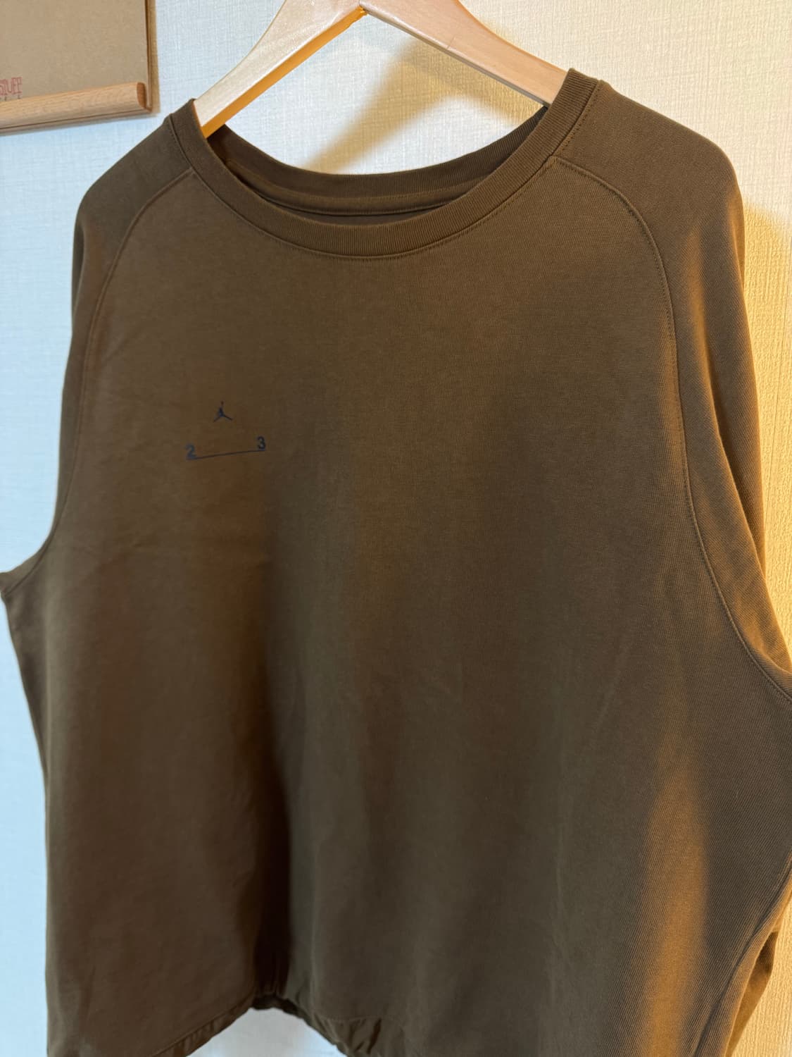 [3XL]나이키 조던 23 엔지니어드 브라운 맨투맨 상품이미지2