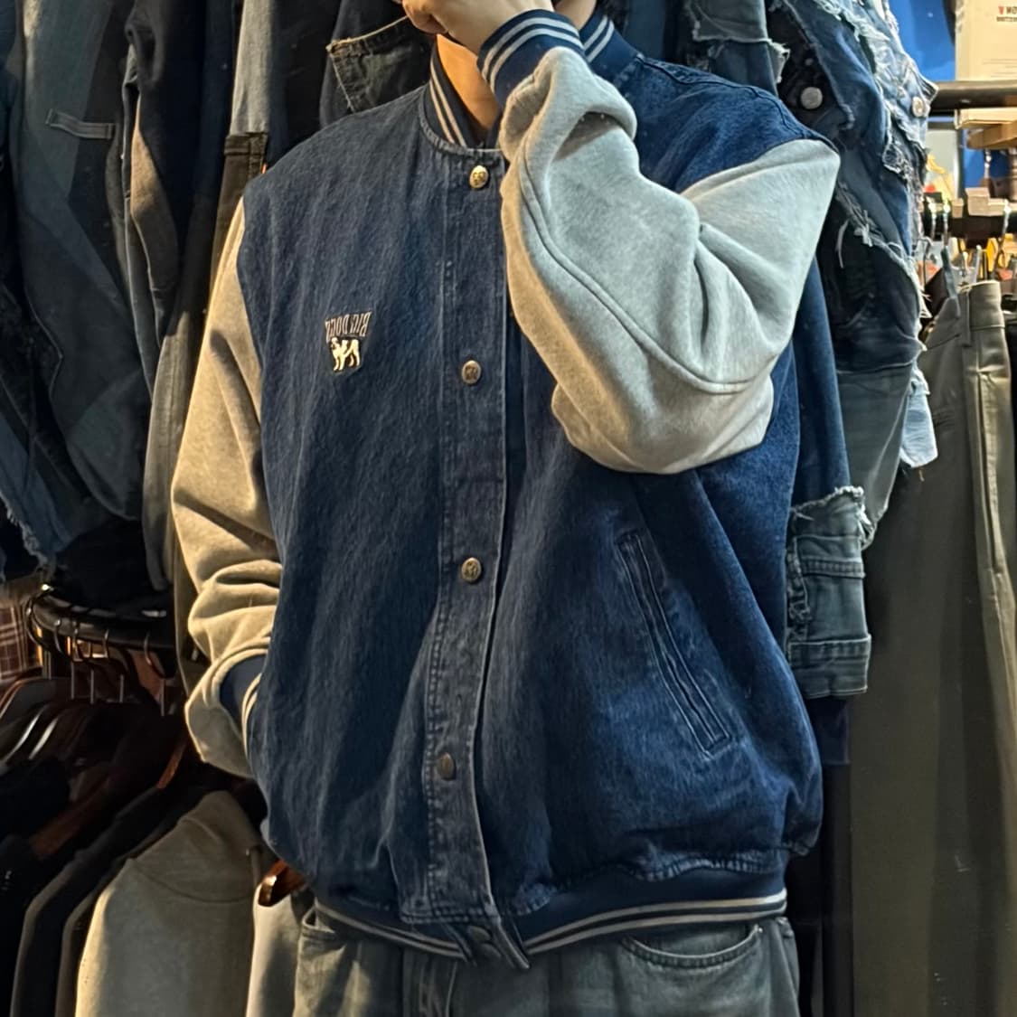 [NO.9] VTG 데님 바시티 자켓 상품이미지4