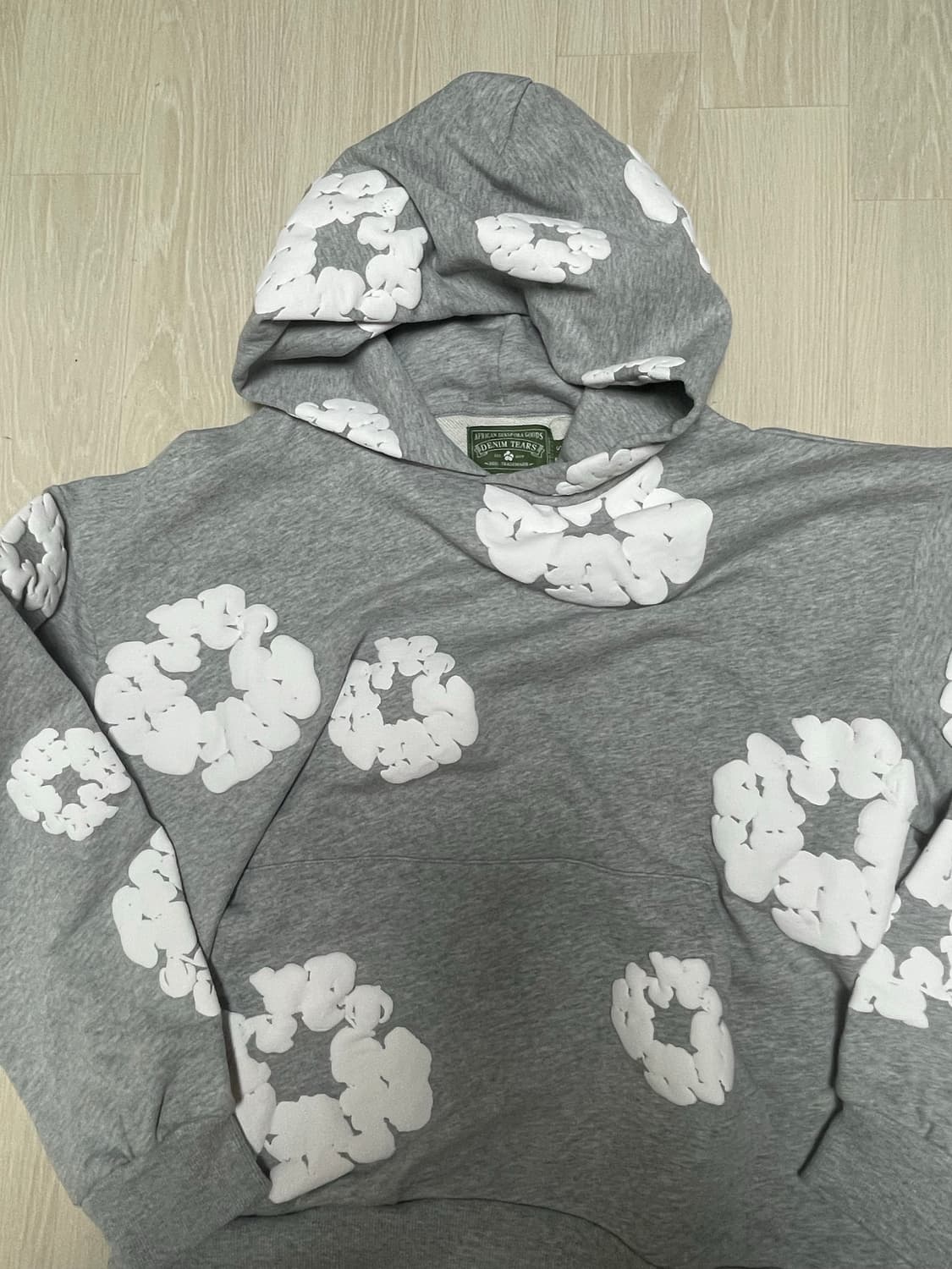 데님티어스 후드 그레이s 상품이미지1