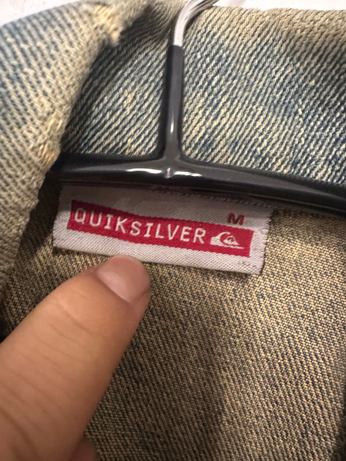 M)퀵실버 데님 자켓 상품이미지5