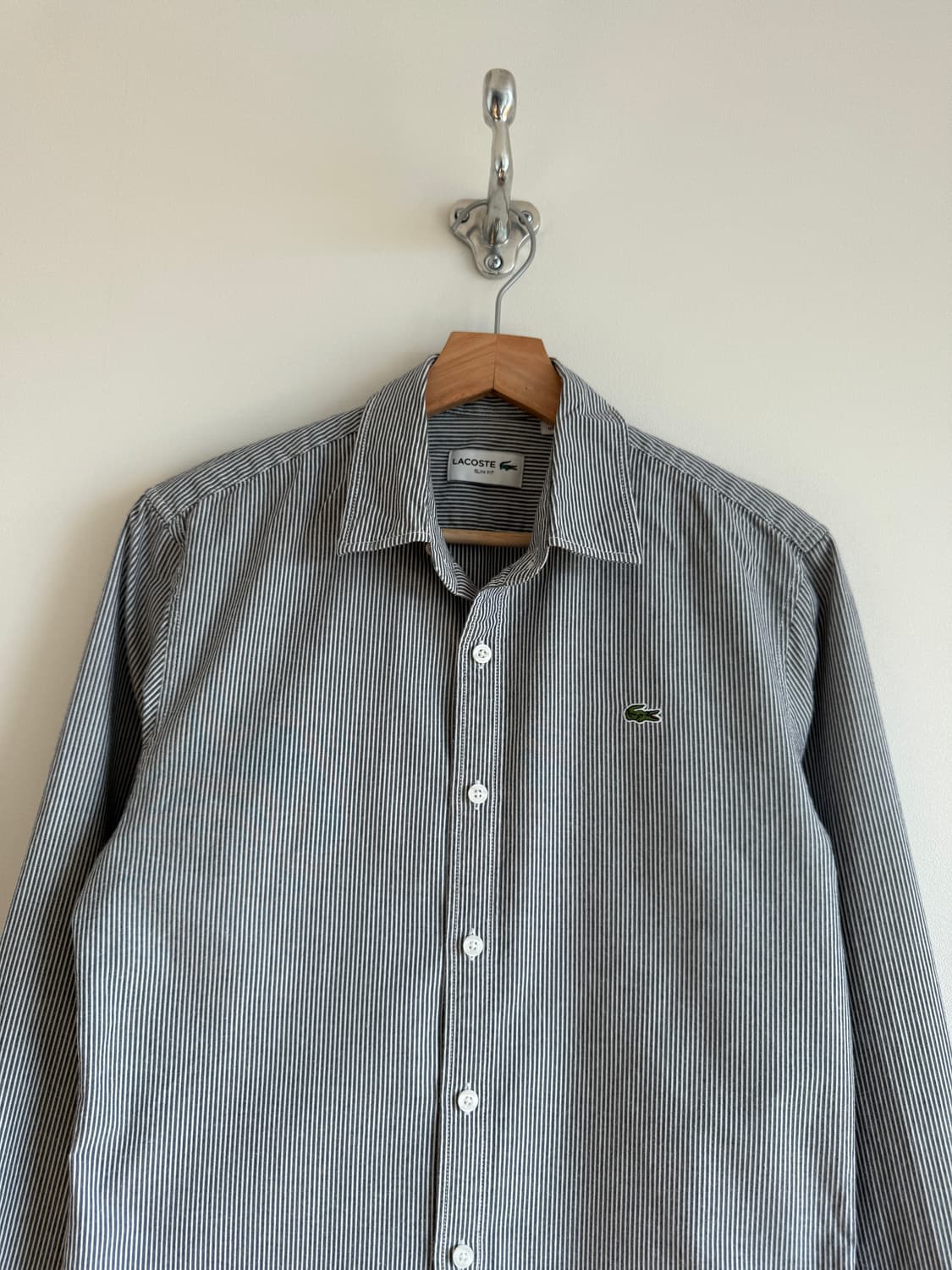 라코스테(LACOSTE) 핀스트라이프 셔츠 상품이미지2