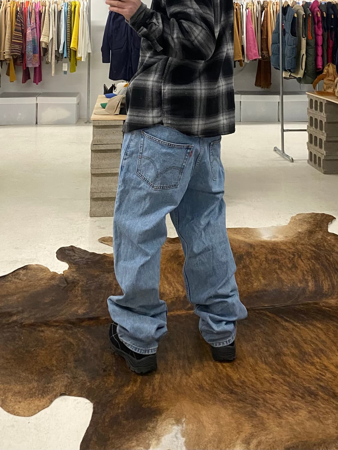 00's LEVI'S 550 denim pants 2000년대 리바이스 상품이미지3