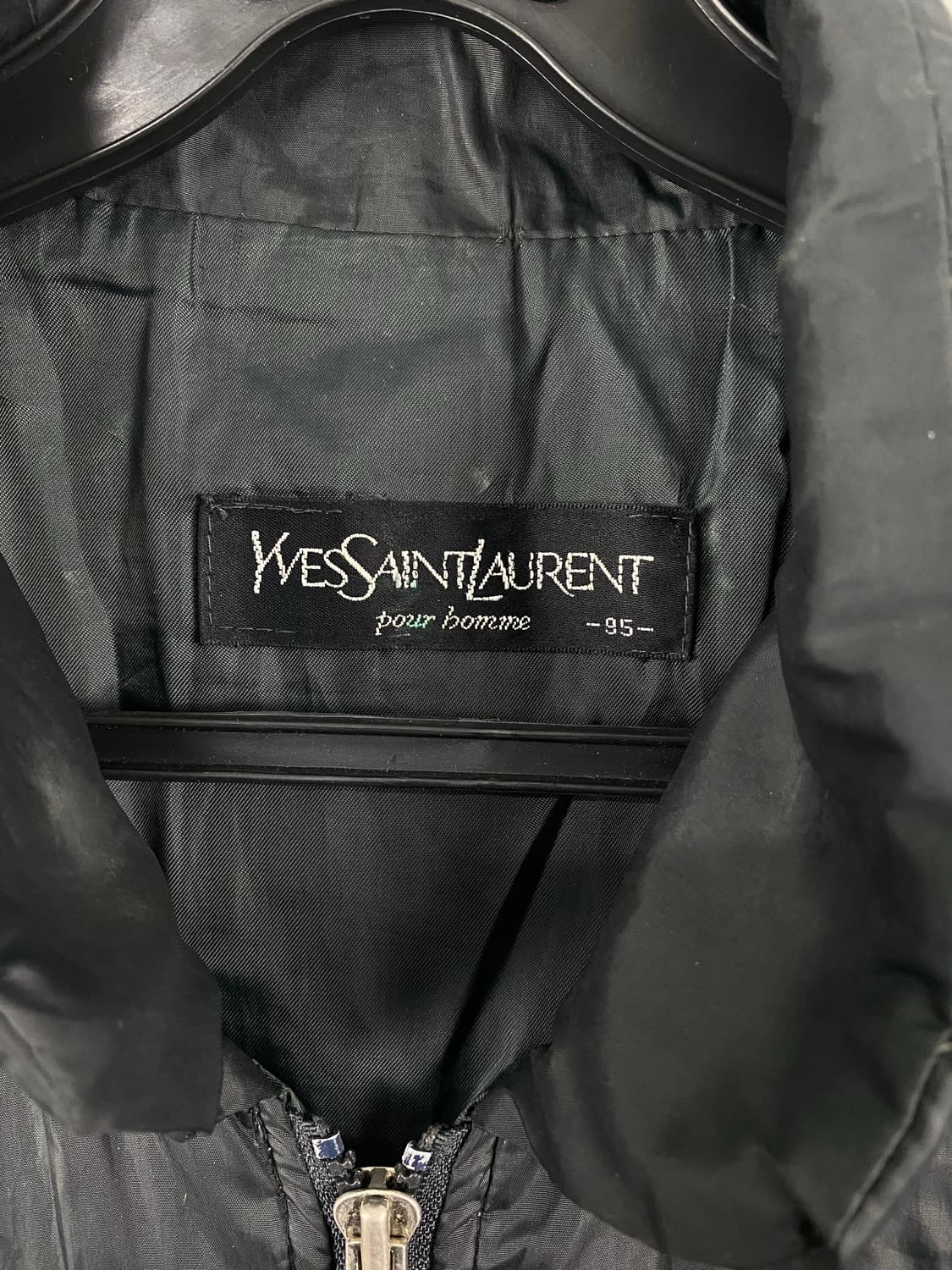 입생로랑 YSL 딥그린 조끼패딩 베스트 M <557> 상품이미지4