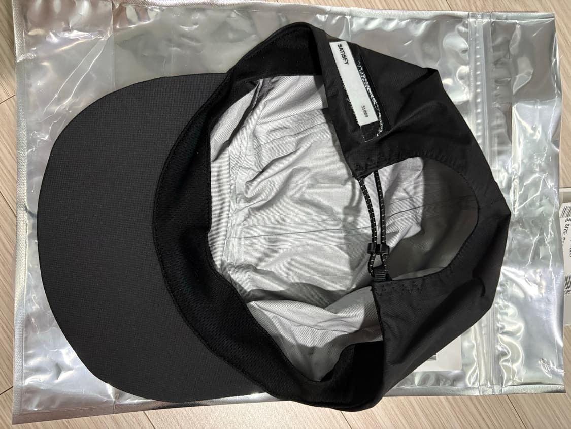 새티스파이 퍼텍스 3L 레인 캡 블랙 상품이미지2