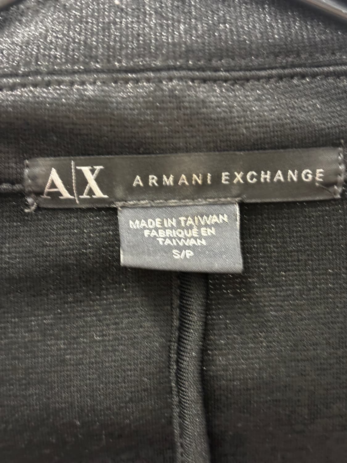 아르마니 익스체인지 블랙 블레이저 자켓  상품이미지4